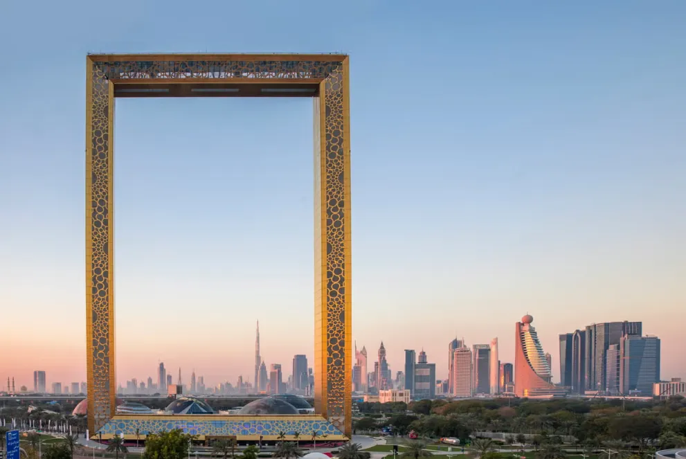 Entrada al Dubai Frame